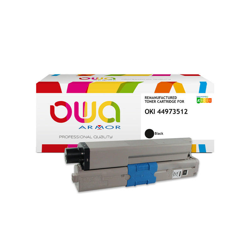 Armor Owa 44973512 Negro Cartucho de Toner Compatible Premium Oki
