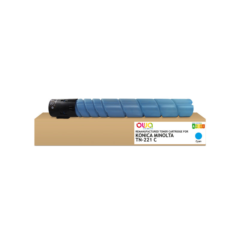 Armor Owa TN221C Cian Cartucho de Toner Compatible Premium Konica - Minolta