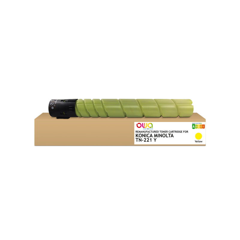 Armor Owa TN221Y Amarillo Cartucho de Toner Compatible Premium Konica - Minolta