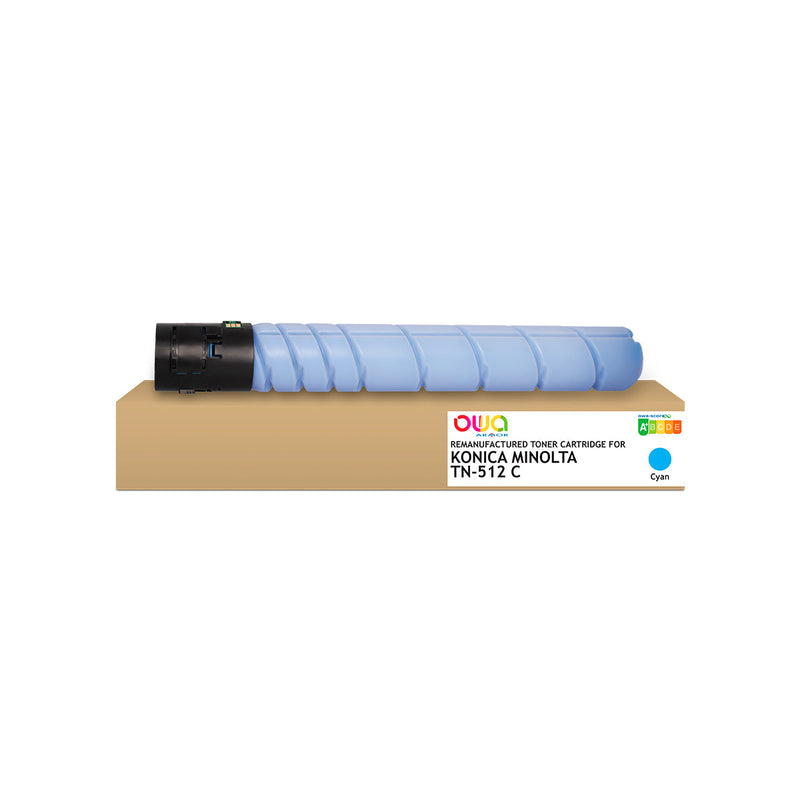 Armor Owa TN512C Cian Cartucho de Toner Compatible Premium Konica - Minolta