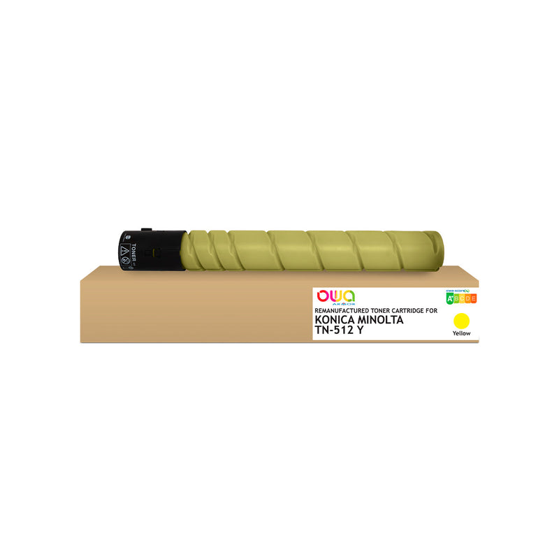 Armor Owa TN512Y Amarillo Cartucho de Toner Compatible Premium Konica - Minolta