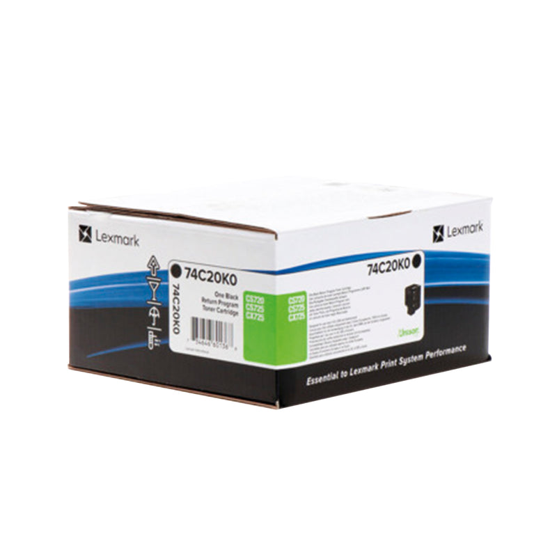 Lexmark CS720/CS725/CX725 Negro Cartucho de Toner Original - 74C20K0