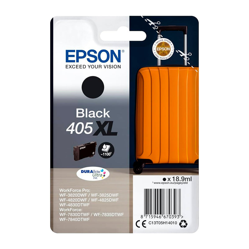 Epson 405XL Negro Cartucho de Tinta Original - C13T05H14010