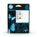 HP 912 Pack de 4 Cartuchos de Tinta Originales - 6ZC74AE