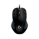 Logitech G300s Raton USB 2500dpi - 9 Botones Programables - Iluminacion LED - Uso Ambidiestro - Color Negro