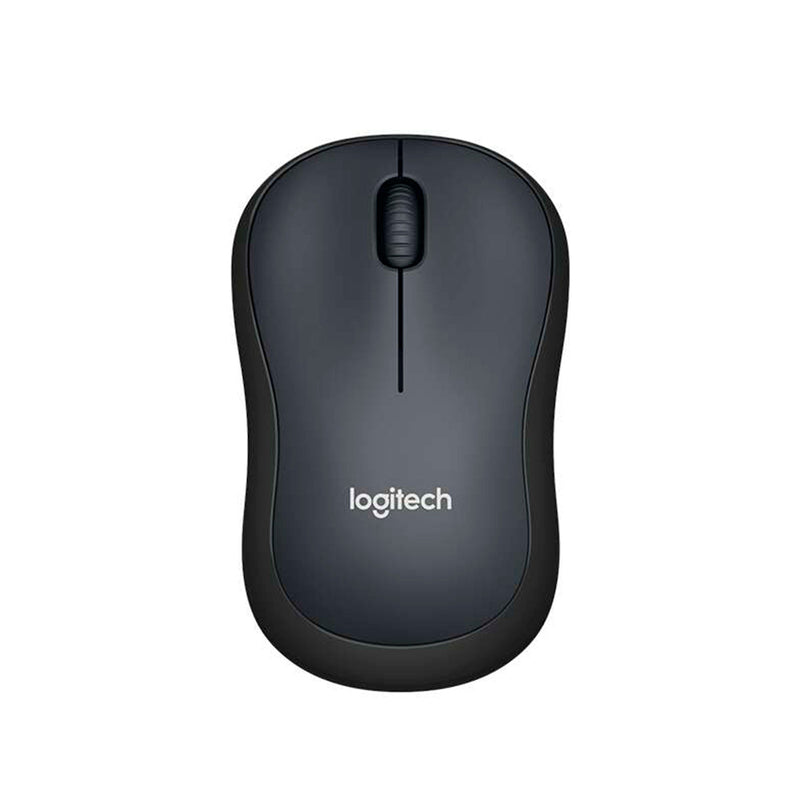 Logitech M220 Silent Raton Inalambrico 1000dpi - Silencioso - 3 Botones - Uso Ambidiestro - Color Gris