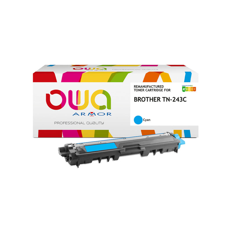 Armor Owa TN243C Cian Cartucho de Toner Compatible Premium Brother