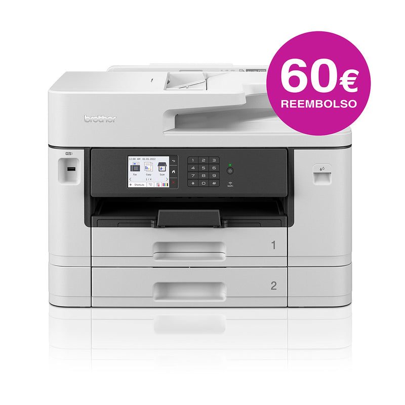 Brother MFC-J5740DW Impresora Multifuncion de Tinta A3 Color WiFi Duplex Fax 27ppm