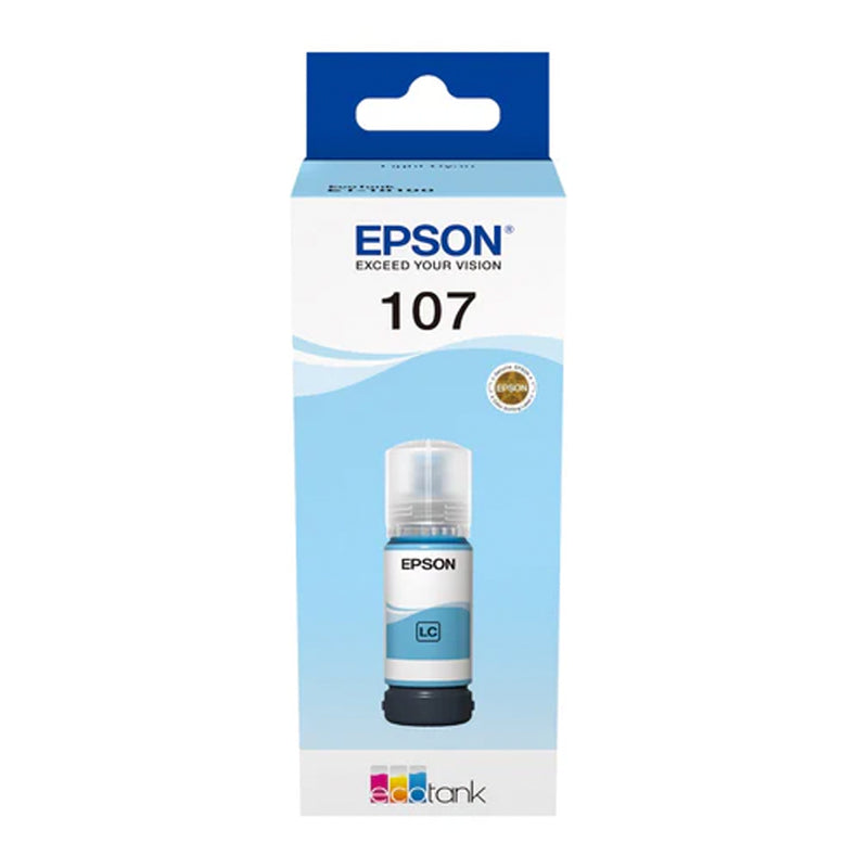 Epson 107 Cyan Light Botella de Tinta Original - C13T09B540