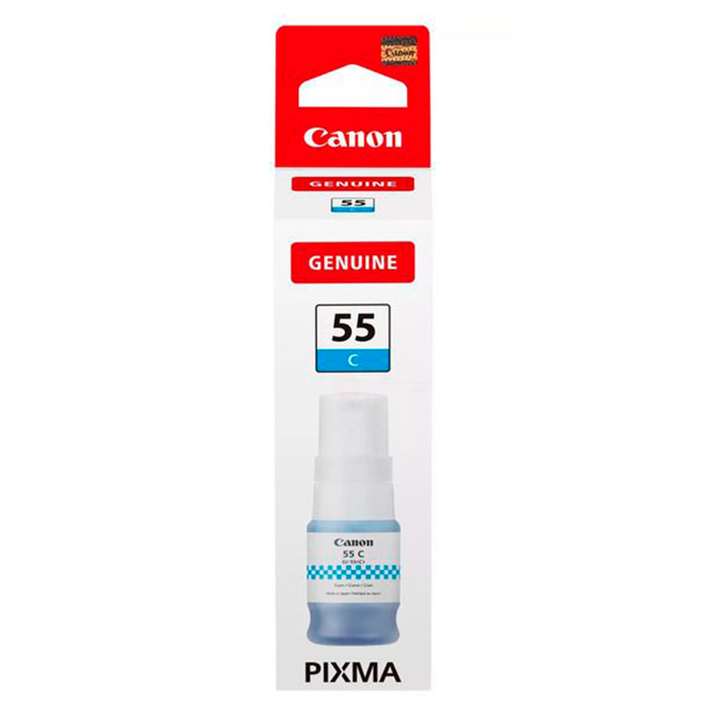 Canon GI55 Cyan Botella de Tinta Original - GI55C/6289C001