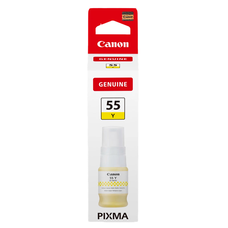 Canon GI55 Amarillo Botella de Tinta Original - GI55Y/6291C001