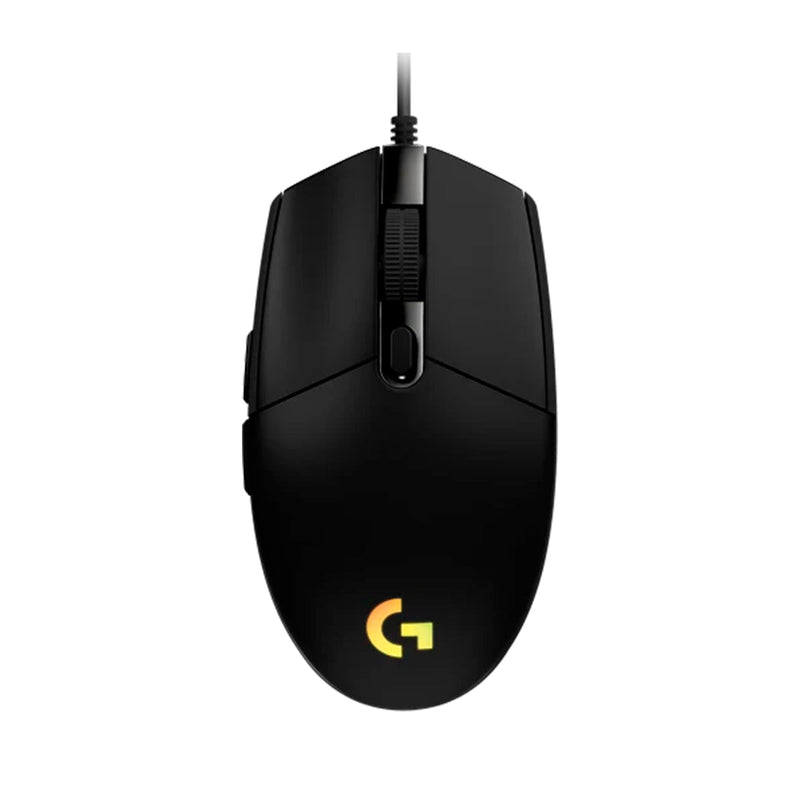 Logitech G203 Lightsync Raton USB 8000dpi - 5 Botones Programables - Iluminacion RGB Lightsync - Uso Diestro - Cable de 2.10m - Color Negro