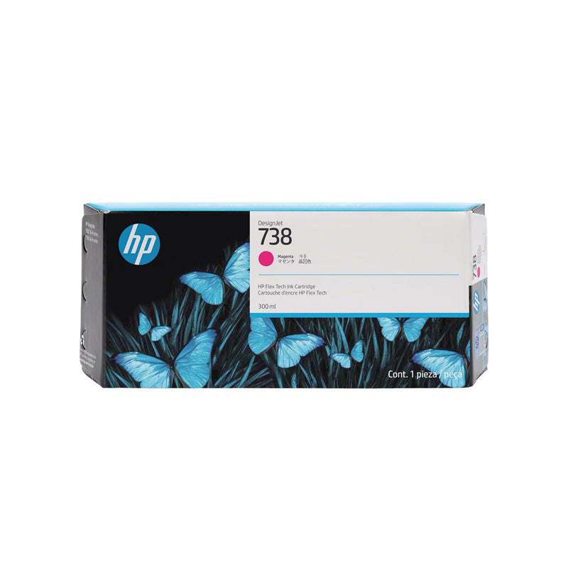 Hp Cartucho de Tinta Original Magenta 738 Xl 676M7A