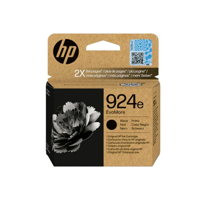 HP 924e Negro Cartucho de Tinta Original - 4K0V0NE