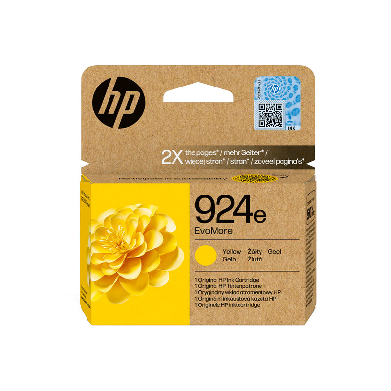 HP 924e Amarillo Cartucho de Tinta Original - 4K0U9NE