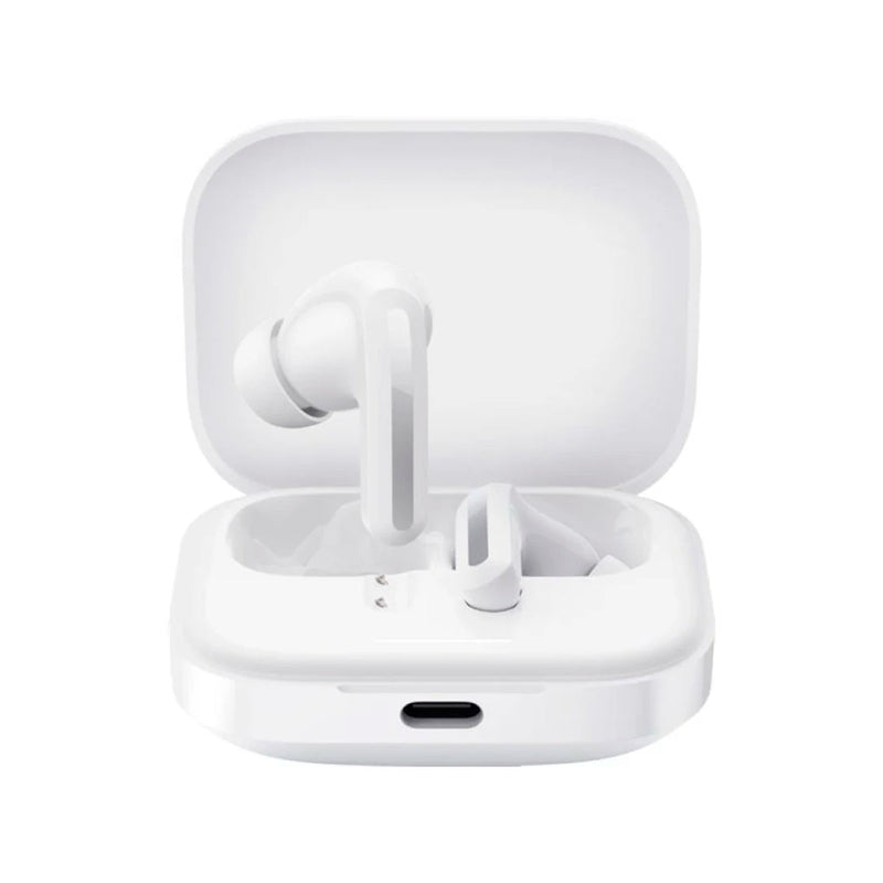 Xiaomi Redmi Buds 5 Auriculares Bluetooth 5.3 - 2 Microfonos Integrados - Autonomia hasta 10h con Estuche de Carga hasta 40h - Control Tactil - Color Blanco