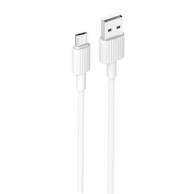 XO NB156 Cable USB-A Macho a MicroUSB 2.4A - Carga + Transmision de Datos Alta Velocidad - Longitud 1m