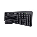 Trust TKM-360 Pack Teclado y Raton Inalambricos y Silenciosos - 1600dpi - 13 Teclas Multimedia - Color Negro