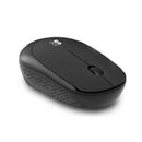 Subblim Raton Inalambrico Business Plus Silencioso - Diseño Ergonomico y Plano - Conexion Inalambrica - Tecnologia Silent Click - Resolucion de hasta 1200dpi - Alcance Inalambrico de 10m - Color Negro