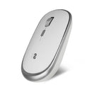 Subblim Ratón inalámbrico Wireless Mini - 54mm x 25mm - Silencioso - Precisión regulable - Acabados de calidad - Ambidiestro - 4 botones - Ahorro de energía - Color Blanco