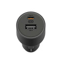 Xiaomi Car Charger Cargador de Coche 67W - 1x USB-C, 1x USB-A + Cable - Compatible con Carga Rapida