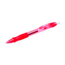 Bic Gel-ocity Original Boligrafo de Tinta Gel Retractil - Punta Media de 0.7mm - Recargable - Grip de Goma - Clip de Plastico - Color Rojo (12 unidades)