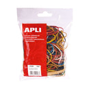 Apli Gomas Elasticas Surtidas - Contenido 100g - Gran Elasticidad y Resistencia - 70% Caucho Natural