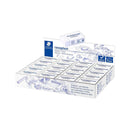Staedtler Rasoplast 526 B40 Goma de Borrar - Borrado de Alta Calidad - Minimos Residuos - Color Blanco (40 unidades)