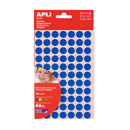 Apli Bolsa de 1.032 Gomets Adhesivo Permanente - Libres de Disolventes - Papeles ECF - Materiales 100% Reciclables - Colores, Formas y Tamaños Surtidos