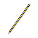 Staedtler Noris 183 Lapiz de Grafito Triangular - Mina HB Ultrarresistente de 2mm - Madera de Bosques Sostenibles (12 unidades)