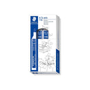 Staedtler Polo 257 Tubo con Minas de Grafito - Graduacion HB - Trazo 0.5mm (12 unidades)