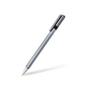 Staedtler Triplus Micro 774 Portaminas - Ancho de Linea 0.7mm - Punta Retractil - Diseño Ergonomico - Color Gris (10 unidades)