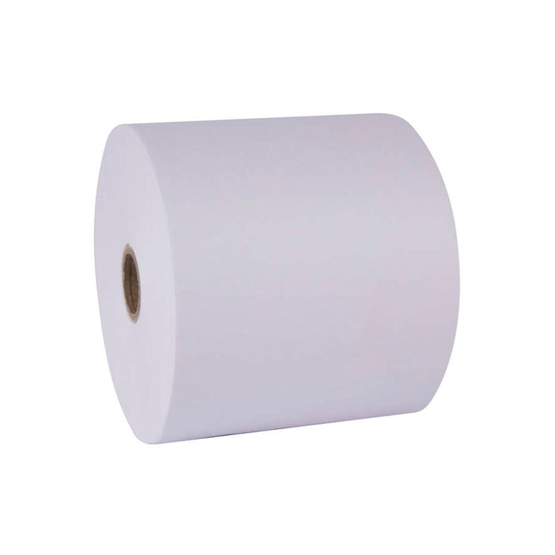 Apli Papel Termico Rollo - 57x45x12mm - Alta Calidad y Durabilidad - Compatible con Impresoras Termicas - Blanco (10 unidades)