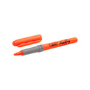 Bic Highlighter Grip Marcador Fluorescente - Punta Biselada - Trazo entre 1.60 y 3.30 mm - Grip Texturizado - Color Naranja (12 unidades)
