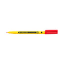 Staedtler 307 Noris Writing Pen Rotulador de Punta Fina - Trazo 0.6mm Aprox - Tinta Base de Agua - Cuerpo Fabricado en un 97% de Plastico Reciclado - Color Rojo (10 unidades)