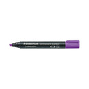 Staedtler Lumocolor 350 Rotulador Permanente - Secado Rapido - Punta 2 - 5 mm Aprox - Color Violeta (10 unidades)