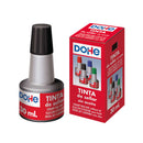 Dohe Tinta para Tampones y Sellos 30ml - Color Negro