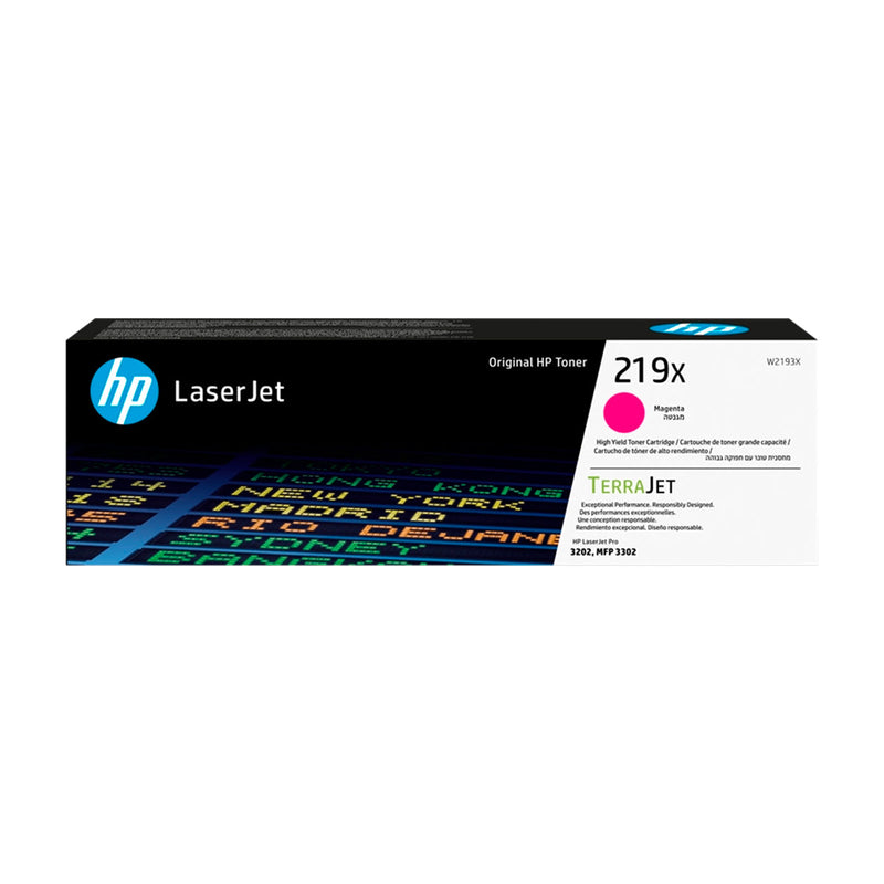 HP W2193X Magenta Cartucho de Toner Original - 219X