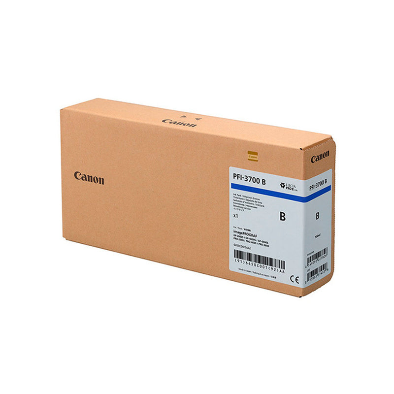 Canon PFI3700 Azul Cartucho de Cartucho de Tinta Original - 6450C001