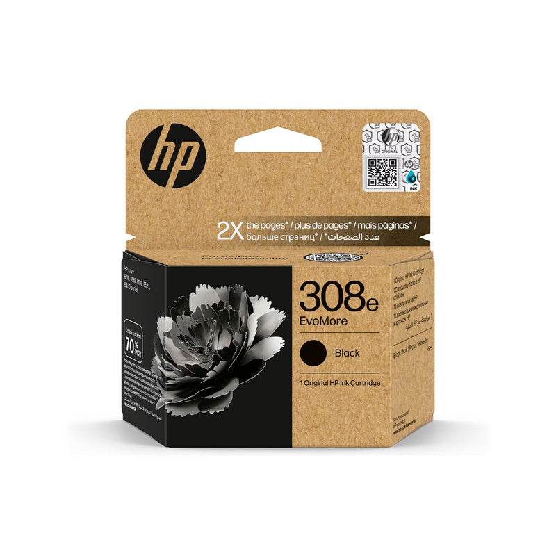 HP 308e EvoMore Negro Cartucho de Tinta Original - 7FP22UE