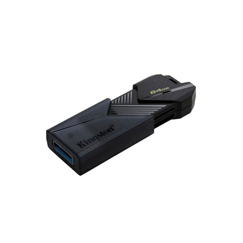 Kingston DataTraveler Exodia Onyx Memoria USB 64GB - USB 3.2 Gen 1 - Enganche para Llavero - Color Negro (Pendrive)