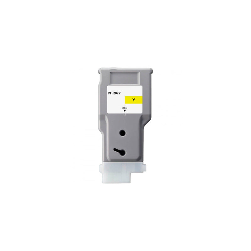 Canon PFI207 Amarillo Cartucho de Tinta Generico - Reemplaza PFI207Y/8792B001