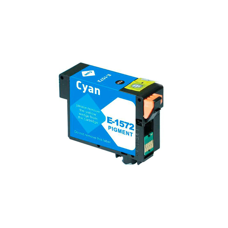 Epson T1572 Cian Cartucho de Tinta Pigmentada Generico - Reemplaza C13T15724010