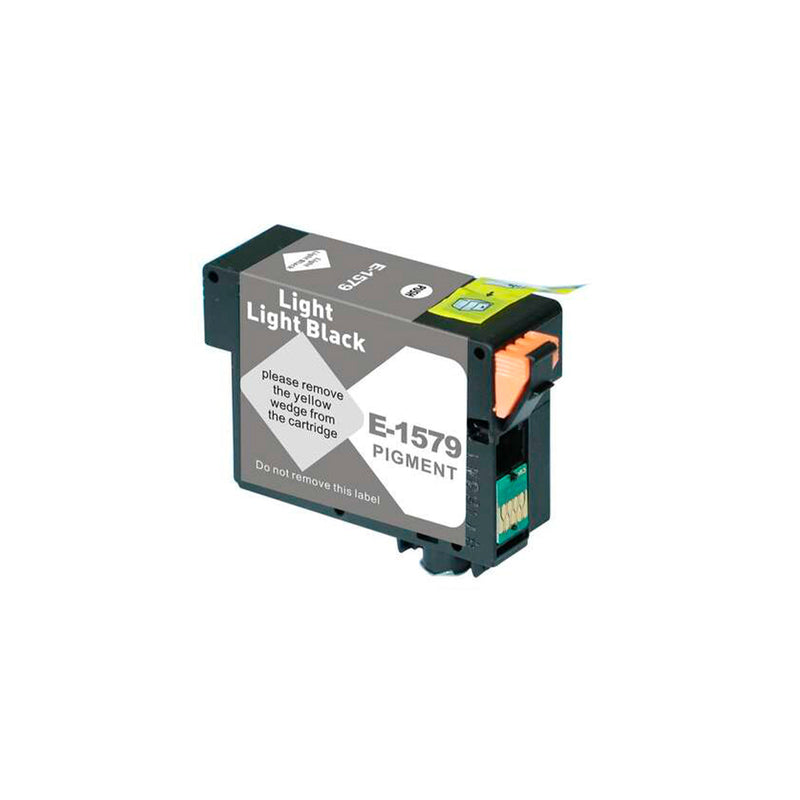 Epson T1579 Negro Light Light Cartucho de Tinta Pigmentada Generico - Reemplaza C13T15794010