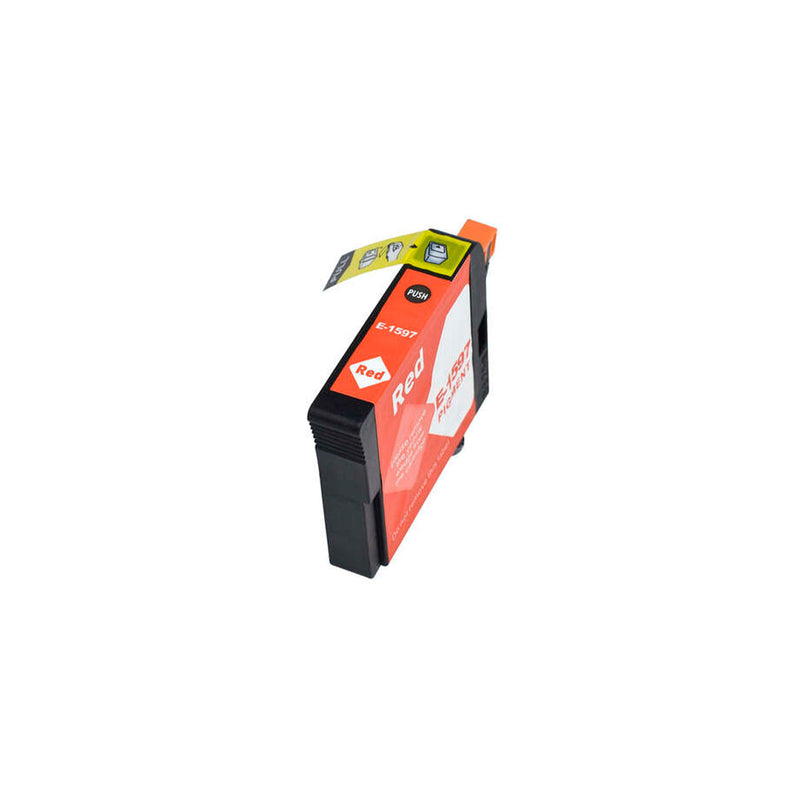 Epson T1597 Rojo Cartucho de Tinta Pigmentada Generico - Reemplaza C13T15974010
