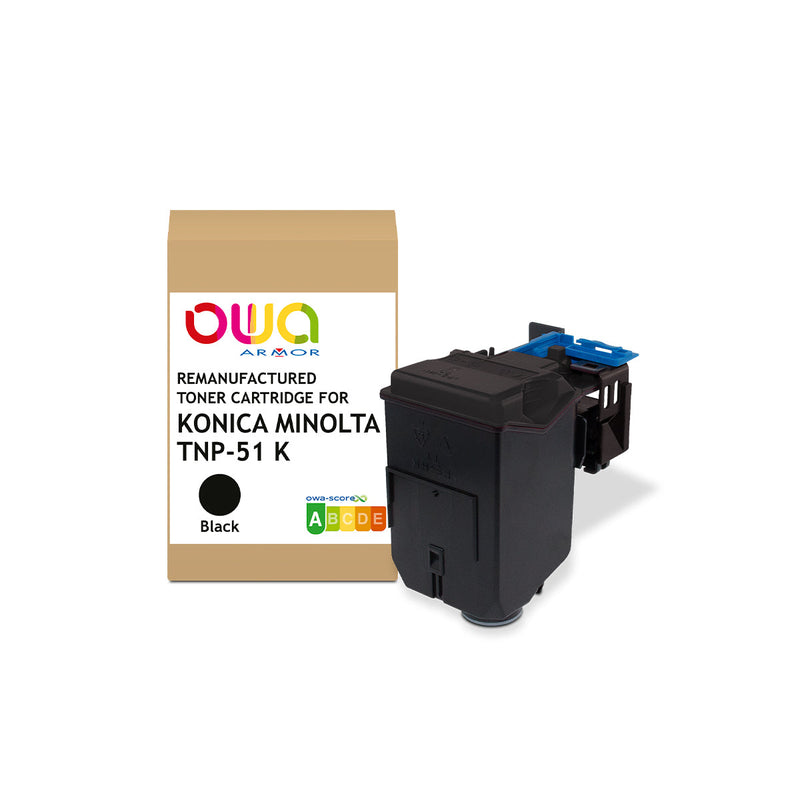 Armor Owa TNP51K Negro Cartucho de Toner Compatible Premium Konica - Minolta