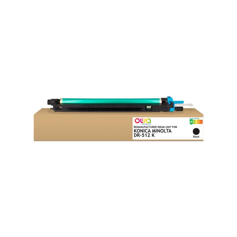 Armor Owa DR512K Negro Tambor Compatible Premium Konica - Minolta