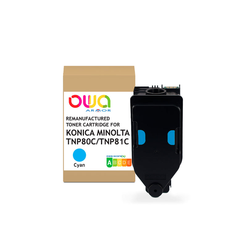 Armor Owa TNP80C Cian Cartucho de Toner Compatible Premium Konica - Minolta