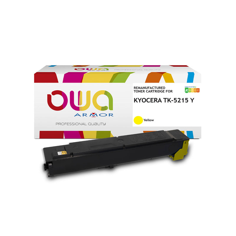 Armor Owa TK5215Y Amarillo Cartucho de Toner Compatible Premium Kyocera