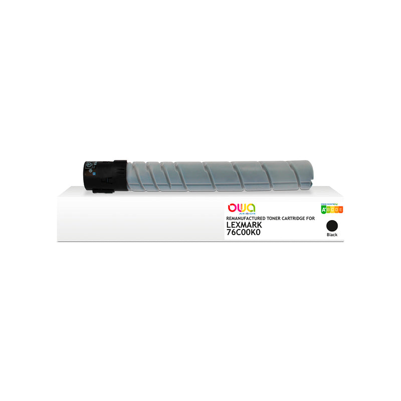 Armor Owa 76C00K0 Negro Cartucho de Toner Compatible Premium Lexmark